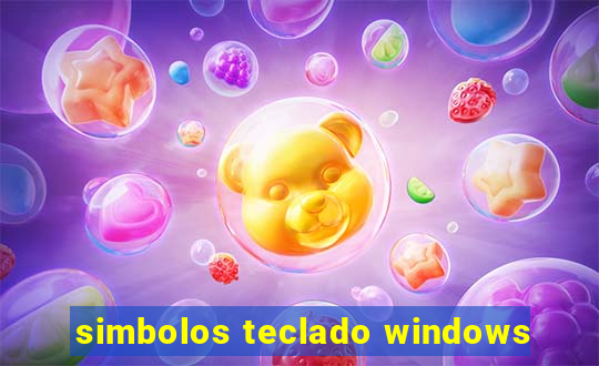 simbolos teclado windows